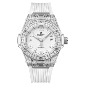 Hublot Big Bang One Click Steel White Pave 33mm